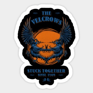 The Velcrows Sticker